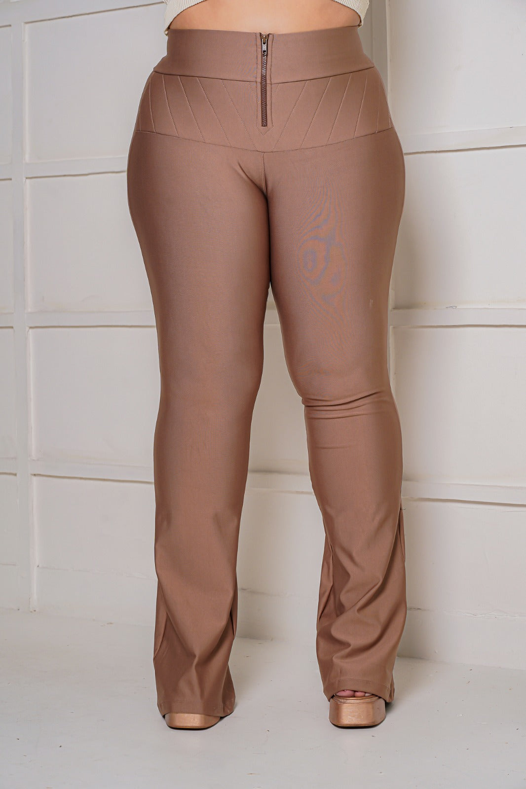 Calça Lipo Flare PLUS SIZE (48 a 54) - Modeladora Power Original - LEIA A DESCRIÇÃO!