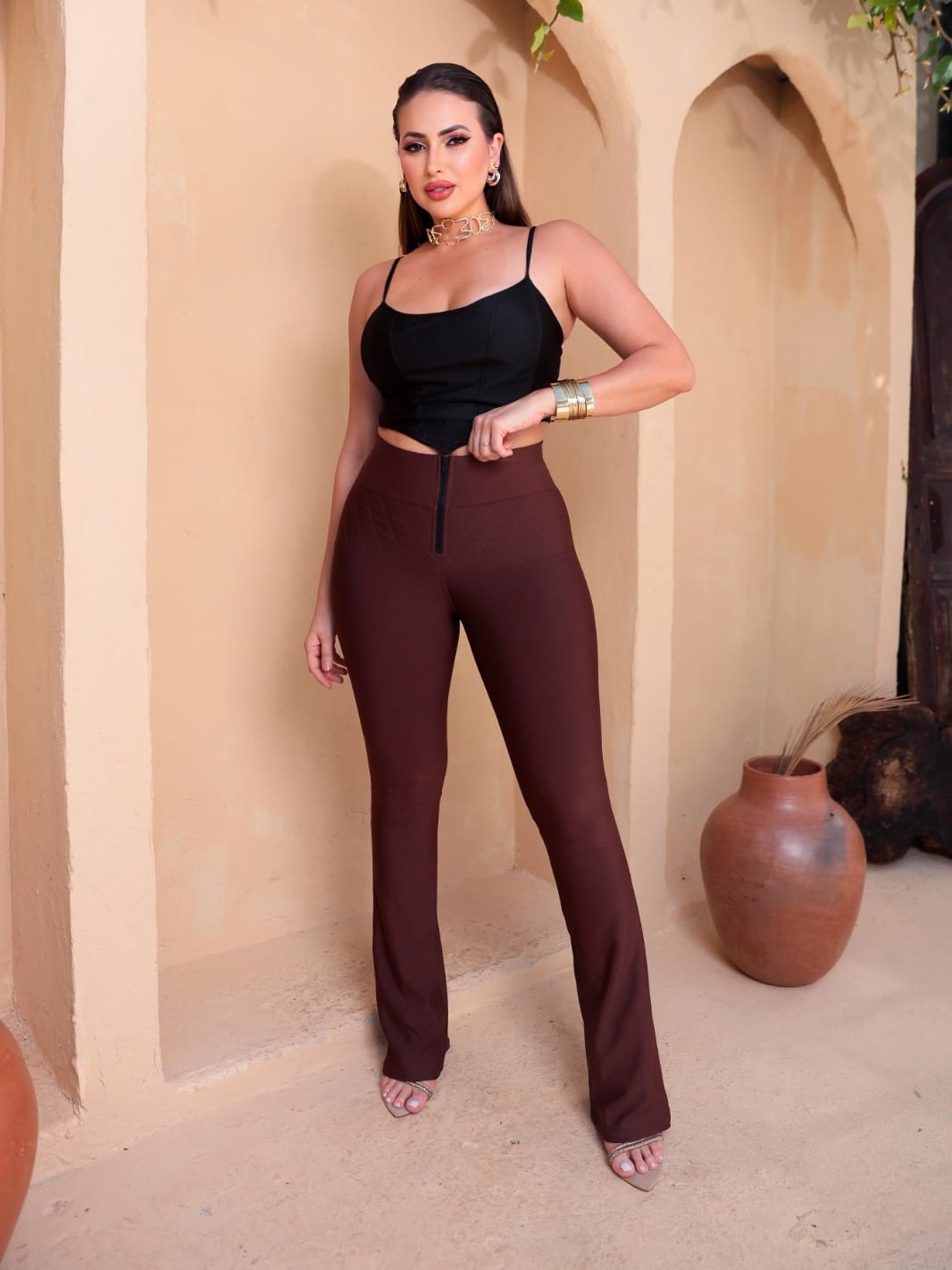Calça Lipo Flare - Modeladora Power Original - LEIA A DESCRIÇÃO!