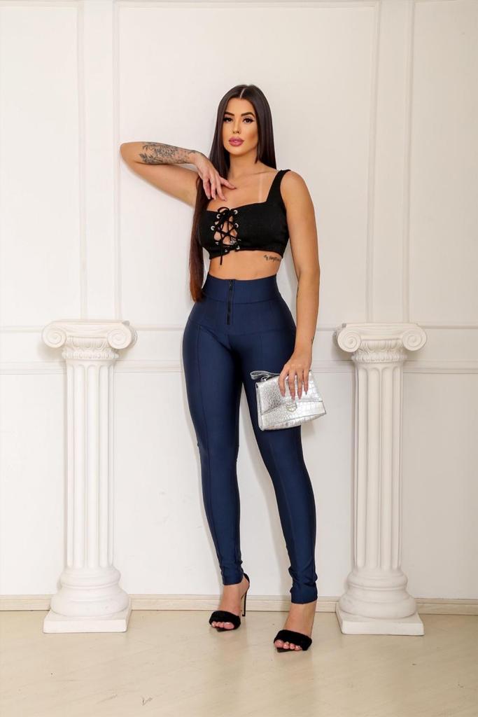 2 POR R$ 150,00 - Calça Lipo 1 Zíper - Modeladora Power Original - LEIA A DESCRIÇÃO - SOMENTE HOJE!