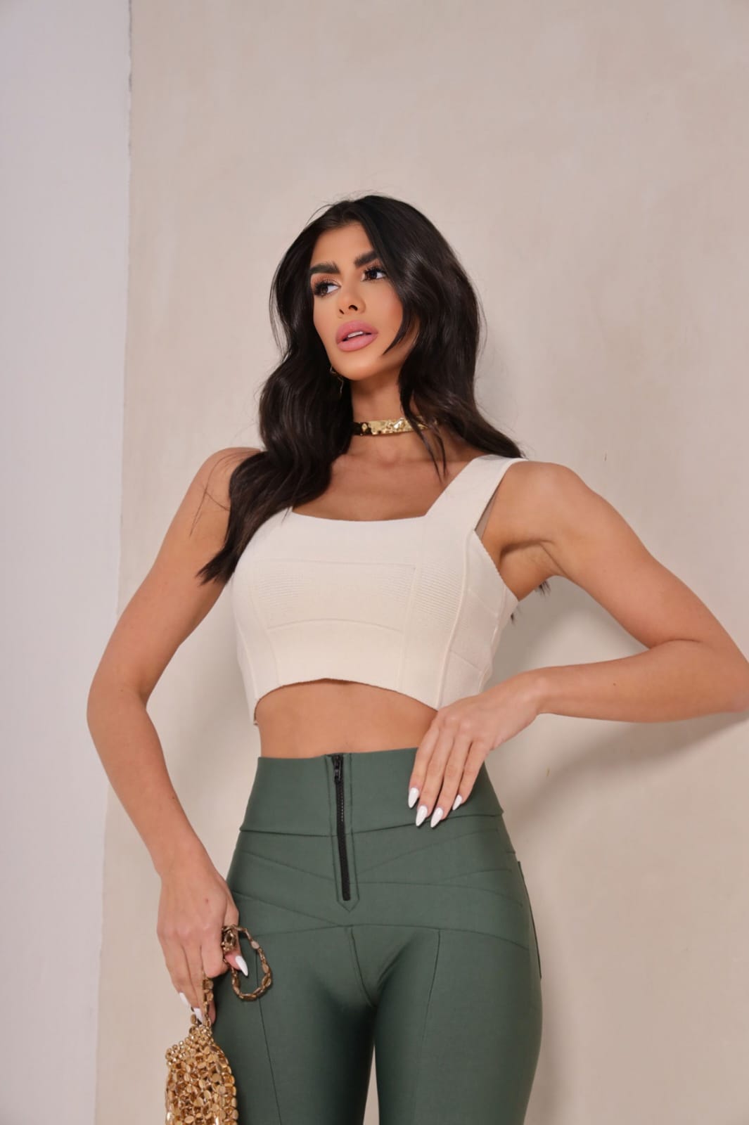Calça Lipo 3 Zíperes - Modeladora Power Original - LEIA A DESCRIÇÃO!